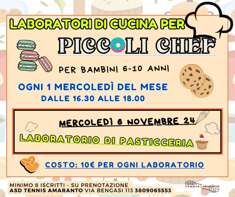 LABORATORIO PER BAMBINI