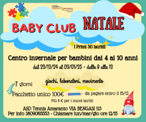 Baby club natalizio